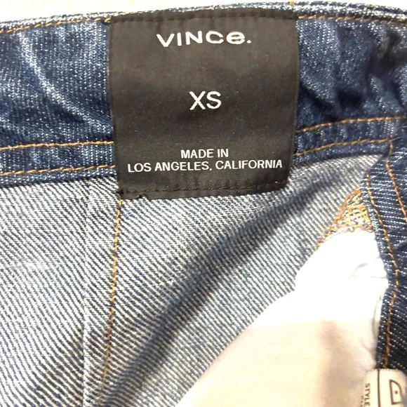 Vince. Capri Jeans Drawstring Waist Sz XS